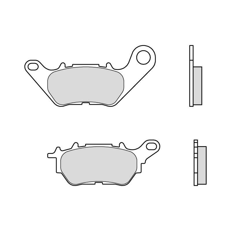 Pastillas de freno BREMBO Street Carboxicerámicas – 07YA53CC
