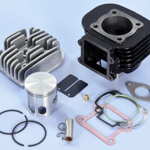Kit de cilindro completo POLINI hierro Ø47mm (bulón Ø12mm) – Yamaha / Minarelli