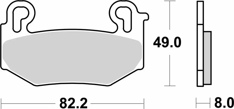 BREMBO Pastillas de Freno Off-Road Metal Sinterizado – 07BB42SA - Imagen 2