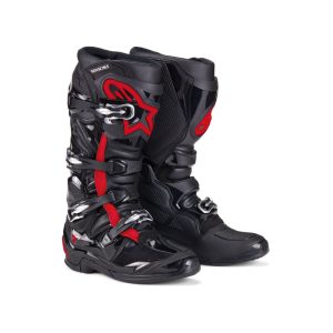 Botas Alpinestars TECH 7 BLACK RED FLUO