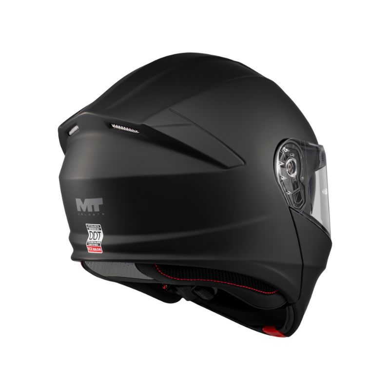 CASCO MT FU935SV GENESIS SV PURE A1 BLACK MATE - Imagen 8