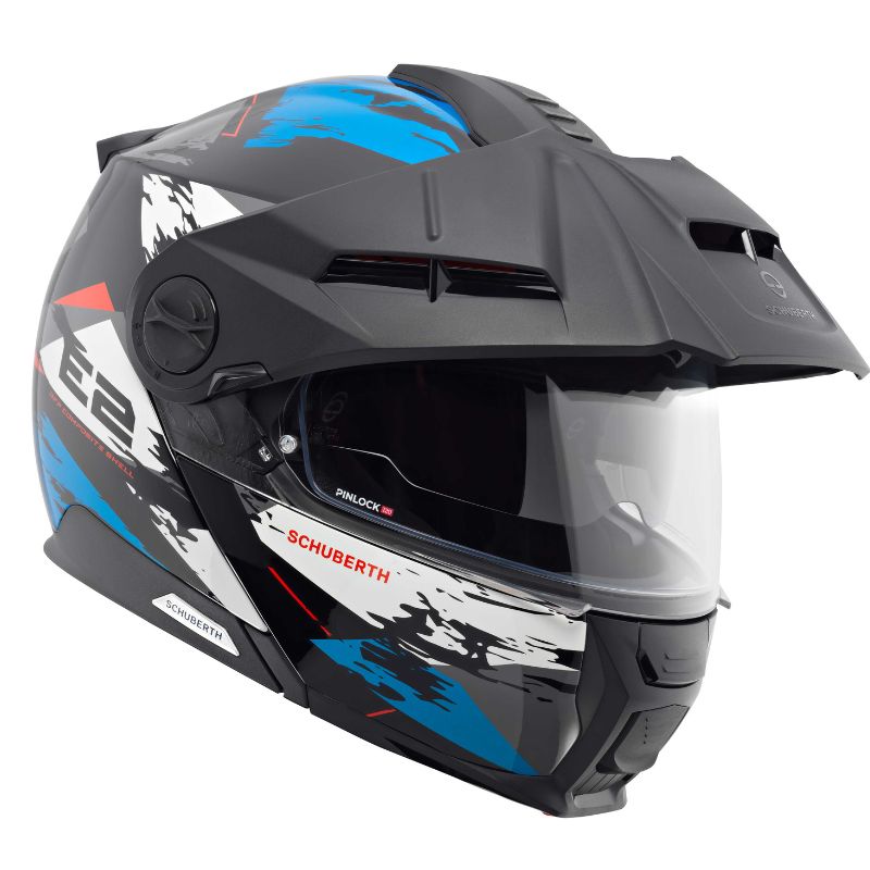 Casco Schuberth E2 TRAIL AZUL BRILLO - Imagen 3