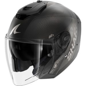 CASCO SHARK RS JET CARBON SPEED-TECH Mat Carbon Anthracite Black