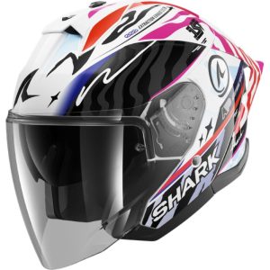 CASCO SHARK SKWAL JET CUP SPEED-FANCY Black White Orange
