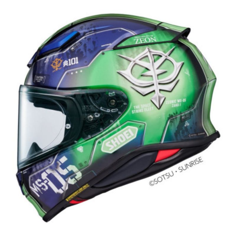 CASCO SHOEI NXR 2 MS-05 ZAKU 1 TC11 - Imagen 5