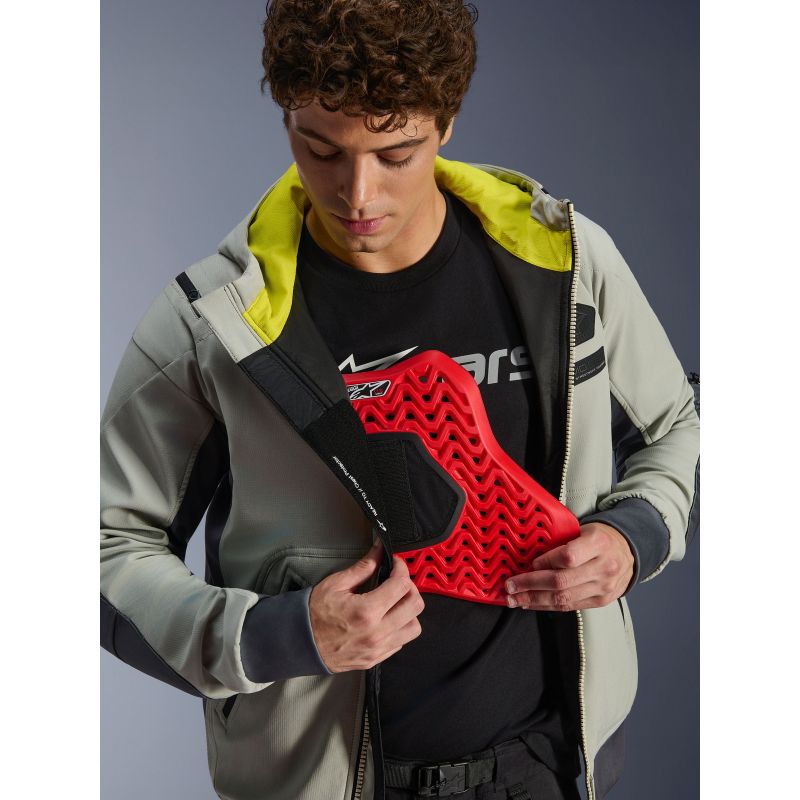 CHAQUETA ALPINESTARS IMPERMEABLE MOBLAST WP IRON GRAY DARK SAGE - Imagen 5