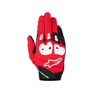 Guantes Alpinestars SP X 1 BRIGHT RED BLACK WHITE