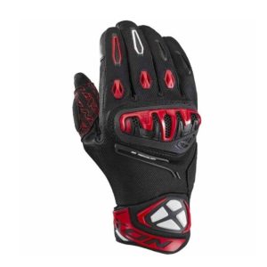 Guantes IXON MIRAGE AIR BLACK WHITE RED