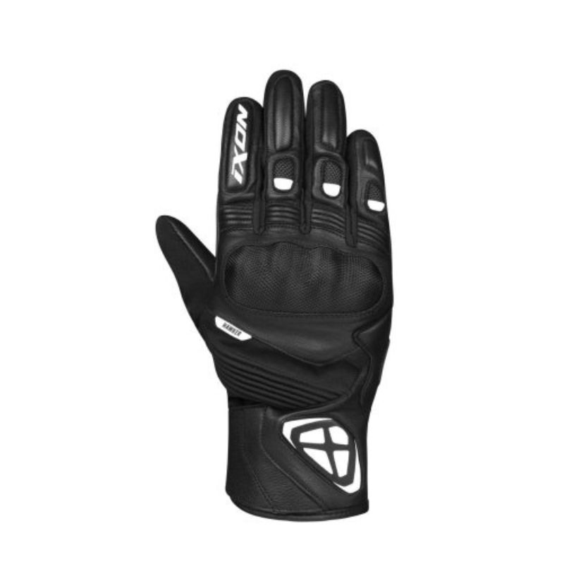 Guantes IXON PRO HAWKER BLACK WHITE - Imagen 2