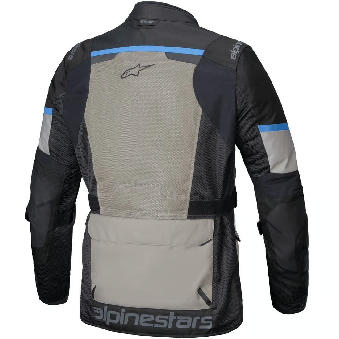 Chaqueta Alpinestar ANDES AIR DRYSTAR JACKET BLACK LAUREL GRAY BRIGHT BLUE - Imagen 3